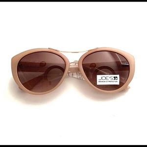 NWT Joe’s Jeans Blush Rose Gold Sunglasses